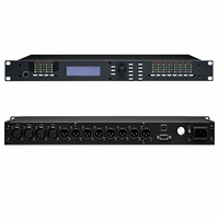 AOFO 4.8SP Processeur d'effets audio karaoké professionnel, processeur d'effets sonores numérique, processeur vocal avec son surround pour scène KTV