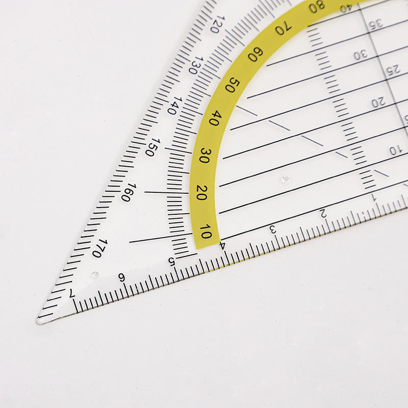 60 Isosceles Triangle Ruler Plastic 15cm Primary School Drawing ...