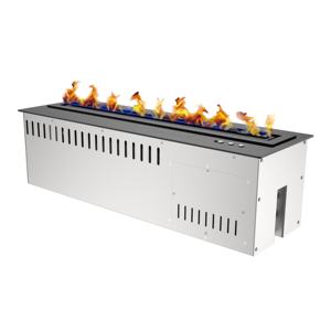 Chimenea de <span class=keywords><strong>Bioetanol</strong></span> Moderna de Acero Inoxidable de 18 Pulgadas, Chimenea Interior con Control Inteligente, Aplicación WiFi y Control Remoto - Product Image 3