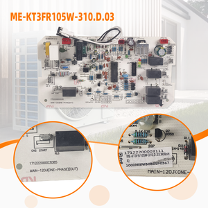 RoHs đạt Bảng điều khiển điện tử ME-KT3FR105W Bảng điều khiển điều hòa không khí trung tâm bảng điều khiển chính - Product Image 2