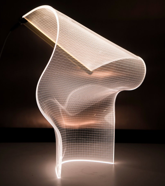 Modern Table Lamp Home Decorative Table Light Bedside LED Desk Lamp with Acrylic