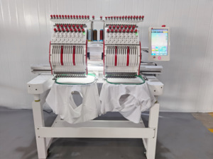 Machine à broder industrielle pour fabricant <span class=keywords><strong>de</strong></span> patchs et <span class=keywords><strong>de</strong></span> badges brodés - Product Image 2