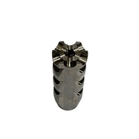Petites pièces de frein de barillet artisanales usinées CNC, quincaillerie en titane tournée à la suisse pour la fabrication de modèles réduits d'armes à feu