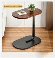 Table d'appoint de salon en bois, table basse en MDF, table de chevet de luxe pour chambre à coucher