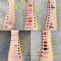 Fruitig geurende lipgloss met grote verpakking, private label, hydraterend, met metalen applicator.