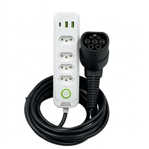 Adaptador V2L Estándar Europeo, Pistola de Carga para Vehículos de Nueva Energía, Accesorio, Tira de Alimentación, Compatible con Modelos BYD, AOT-4450 - Product Image 3