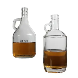 750ml glass bottle for vodka luxury alcoholic beverages by manufacturer