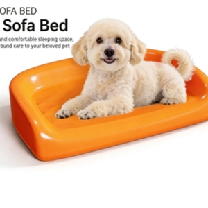 Stevige HDPE hondenbank/dierenbed, vochtbestendig en ademend, voor kleine/middelgrote honden, geen montage nodig - Product Image 4
