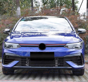 Accessoires de voiture Pour VW <span class=keywords><strong>Golf</strong></span> <span class=keywords><strong>8</strong></span> facelift R-Line <span class=keywords><strong>style</strong></span> pare-chocs de voiture pare-chocs avant avec grille de voiture - Product Image 2
