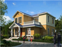 Villa en acier léger favorable à l'environnement d'installation rapide pour la construction à la maison rêveuse