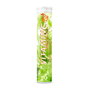 Complément alimentaire pour une vieillesse saine, soutien antioxydant, comprimés effervescents de vitamine C avec supplément de zinc - Product Image 1