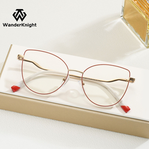 2025 Cat Eye Óculos Quadros para Senhoras Anti Luz Azul Quadro Óculos Quadros Ópticos Clássicos de Alta Qualidade - Product Image 4