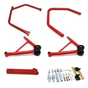Universel 4 Types avant arrière support de <span class=keywords><strong>moto</strong></span> support d'<span class=keywords><strong>atelier</strong></span> de <span class=keywords><strong>moto</strong></span> outil de réparation support de levage pour vélo de rue Sport vélo - Product Image 5