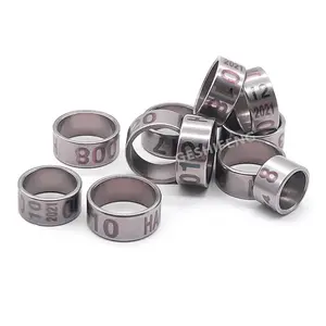 Bird Eagle Leg Bands Stainless Steel Falcon Leg Bands Hard Material Metal Pigeon Rings