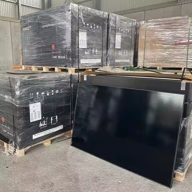 Aiko New Arrival High Efficiency Solar Panels 590W-610W 144 Cells Topcon & Half Cell with TUV Certification Solar Energy System