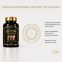 Capsules Blanchissantes Haute Qualité et Haut Dosage au Glutathion, Collagène et Vitamine C pour Marques Blanches OEM