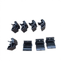 Nouvel ensemble de loquet de coffre de remplacement LingTe pour Model 3/Y 1472872-00-B, noir, haute qualité, clips de coffre et attaches de coffre avant