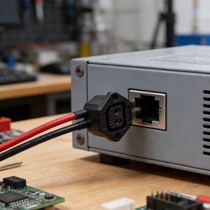 Connettore per Scooter Elettrico, Adattatore di Ricarica per Veicoli Elettrici con <span class=keywords><strong>Spina</strong></span> a Tre Poli, Cavo di Collegamento per Batteria al Litio - Product Image 5