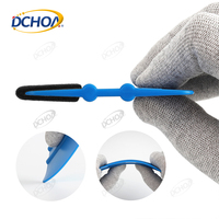 Raclette DCHOA en Plastique et Feutre, Outils de Pose pour Films Vinyle et Vitres de Voiture