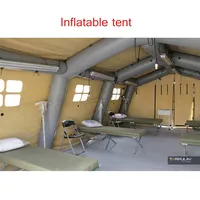 מתנפח עמיד למים צבאי קמפינג אוהל צבאי מתנפח אוהל למכירה גדול מתנפח צבא אוהל