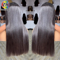 Perruques humaines en gros, vente en vrac, perruques lisses naturelles 100 % cheveux humains vietnamiens, perruques frontales en dentelle HD 13x4 pour femmes noires