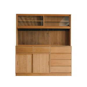 Mountain Glass <b>Sideboard</b> Log Large Board <b>Kitchen</b> Storage Cabinet Wall-Mounted Wine Cabinet Made in China - Product Image 4