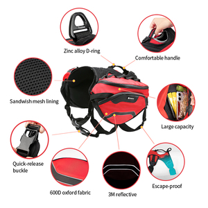 Sac à dos <span class=keywords><strong>pour</strong></span> animaux de compagnie Truelove, durable, imperméable, réfléchissant, confortable, anti-évasion, <span class=keywords><strong>pour</strong></span> <span class=keywords><strong>chien</strong></span> - Product Image 2