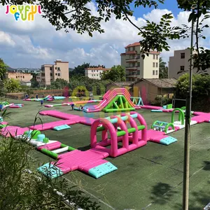 JOYFUL FUN TÜV Herstellung Wasserpark Spielplatz aufblasbarer schwimmender Wasserpark