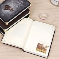 Fourniture d'usine haut de gamme Oem prix bon marché carnet de réunion en cuir personnalisé cahier de livre