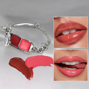 Bracelet <b>Lip</b> Link 2 in 1 <b>Lip</b> Gloss Palette Mineral <b>Cream</b> Hydrating Lasting Mirror Finish Portable Vegan <b>Lip</b> Balm Custom Logo - Product Image 6