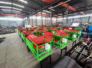 Hiệu quả cao di động cát quay trống phân loại sỏi đất gỗ chip sàng lọc Phân bón phân hữu cơ trommel Màn hình máy - Product Image 5