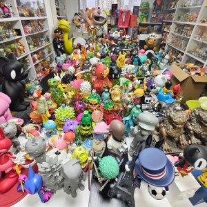 Hot-bán <span class=keywords><strong>OEM</strong></span> tùy chỉnh Vinyl mặt đồ chơi sang trọng Thú nhồi bông đồ chơi búp bê sang trọng với bao bì cho trang trí - Product Image 5