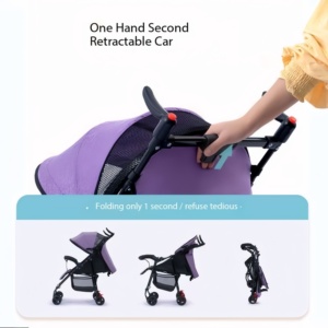 <span class=keywords><strong>Poussette</strong></span> bébé JXB <span class=keywords><strong>Promotion</strong></span> légère, antichoc et tout-terrain pour diverses surfaces routières - Product Image 3