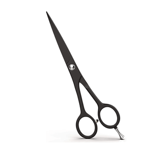 High Precision Black Coated Hair Scissors Size 6 Razor Edge Barber <b>Shears</b> for Accurate Hair Cutting Professional Salon - Product Image 5