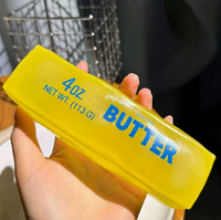 Jouet sensoriel en forme de bâton de beurre pour filles, écologique, sans odeur chimique, doux, anti-stress, à remontée lente