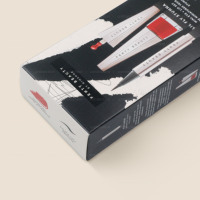 Savon en forme de bougie pour cils recyclable, écologique, personnalisé, soins de la peau, brillant à lèvres, boîte cosmétique, emballage biodégradable