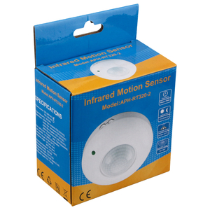 Yüzey montaj PIR tavan hareket sensör dedektörü ışık anahtarı 360 derece hareket sensörü - Product Image 6