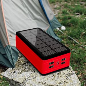 Cargador Solar Rápido, Banco de Energía de 50000mAh, Impermeable, 4 Puertos USB, Estación de Energía Solar con Linterna LED, Entrega Rápida - Product Image 6