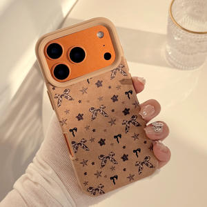 Coque pour iPhone 17 Pro Max, motif léopard mignon et cool avec étoiles, coque souple avec grande fenêtre, coque de téléphone antichoc - Product Image 5