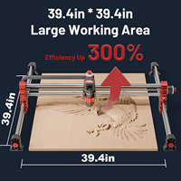 Máquina de Grabado Láser CNC ActionLasers Mach3 ATC con Software NC Studio, 1 Año de Garantía, Posicionamiento de 0.05mm, para Madera