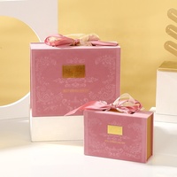 Großhandel auf Lager Rote Samt-Karton Geschenkbox für Unternehmen Muttertagsgeschenkbox Valentinstag Hochzeit Chinesisches Neujahr Geschenkbox