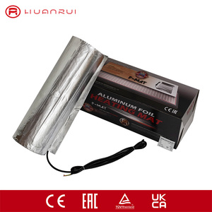 Lámina de Calefacción por <span class=keywords><strong>Suelo</strong></span> <span class=keywords><strong>Radiante</strong></span> de 80W/m2, Tapete de Calefacción de Aluminio, Sistema de Calefacción <span class=keywords><strong>Radiante</strong></span> Eléctrico para Pisos Laminados y de Madera - Product Image 2