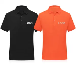 High Quality 100% Pique Cotton Mens Polo Shirts Custom Logo Golf Plain Polo Cotton t Shirt
