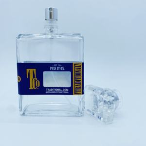 Flacon de parfum vide en verre de luxe de 50 ml avec bouchon en plastique, créations de parfums DIY inspirées de Dubaï pour les soins personnels - Product Image 5