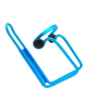Porte-bidon de vélo Qt en alliage d'aluminium bleu avec double roulement à billes, accessoire pour VTT - Product Image 1