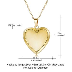 Collar con Medallón en Forma de Corazón de Acero Inoxidable, Estilo Punk, Regalo de Aniversario para Parejas, Gran Venta - Product Image 2