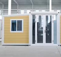 Maison conteneur extensible pour campement isolé avec conception étanche