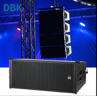 Système de Sonorisation PA Dual avec Enceintes Line Array 10 Pouces et Double Caisson de Basses 18 Pouces