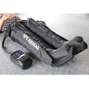 Bottes de <span class=keywords><strong>massage</strong></span> à pression séquentielle à six chambres rechargeables pour la récupération musculaire après l'entraînement, soulagement de la douleur, IPCU6 - Product Image 1