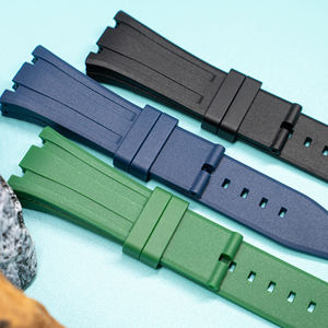 Correa de reloj de goma de silicona de 27mm al por mayor para correa de reloj de repuesto <span class=keywords><strong>Audemars</strong></span> <span class=keywords><strong>Piguet</strong></span> Royal Oak - Product Image 6